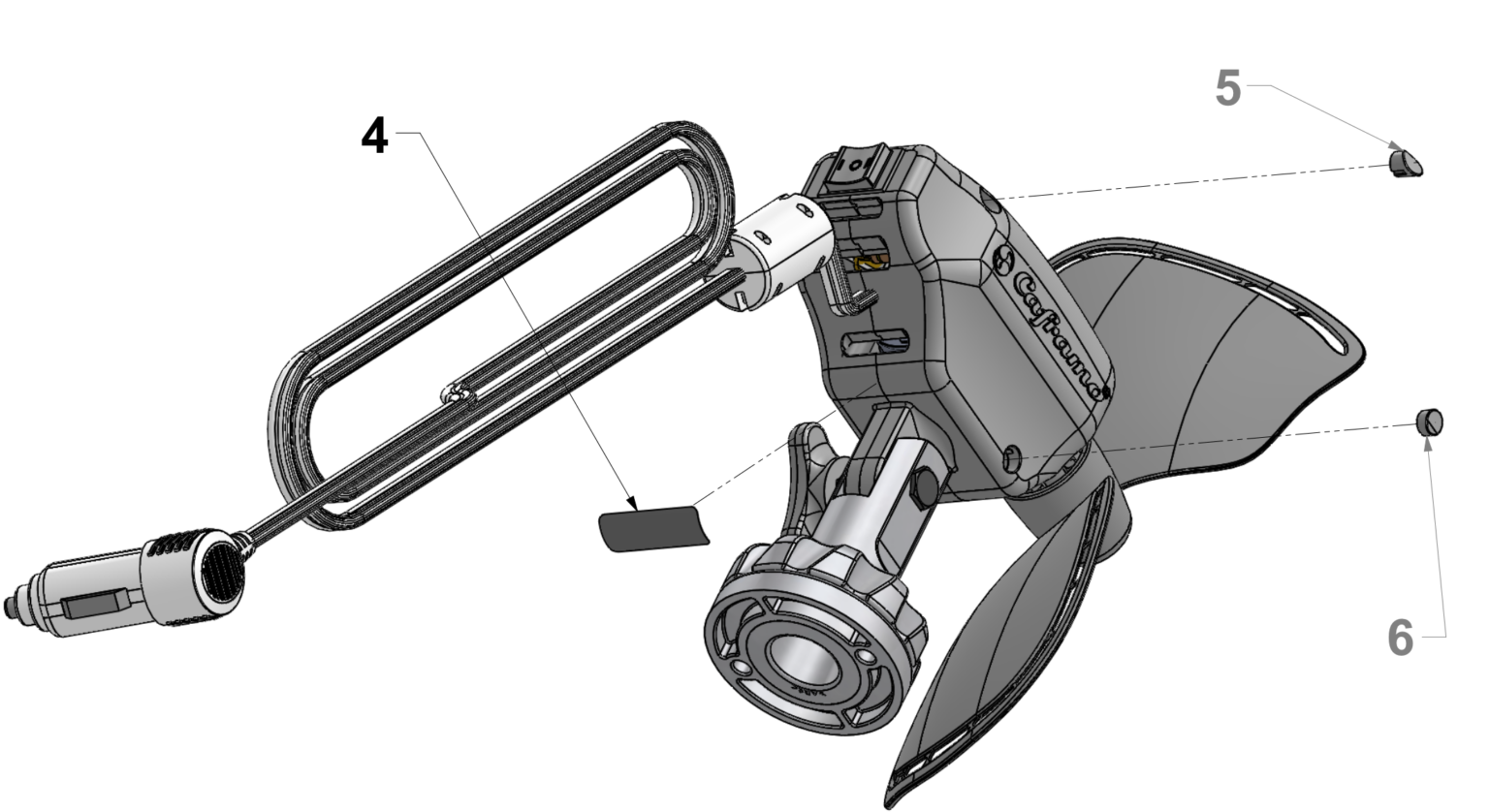 Caframo Turbine Propellor Blade A553 - View #8
